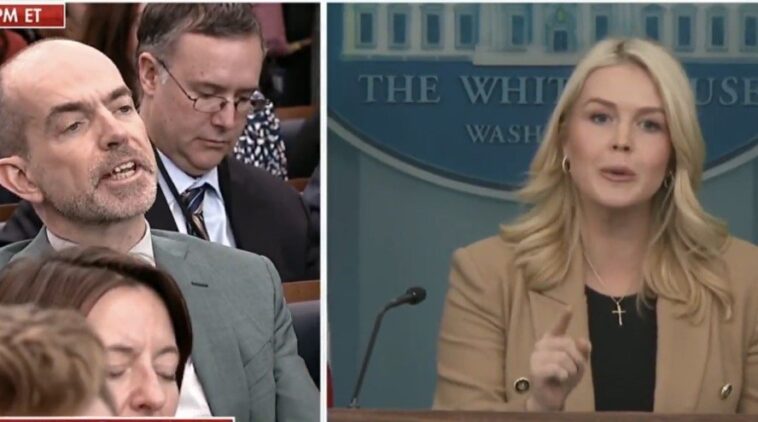 watch:-“you’re-a-left-wing-hack”-–-karoline-leavitt-unloads-on-reporter-for-accusing-ice-agent-of-“recklessly”-and-“unjustifiably”-killing-renee-good