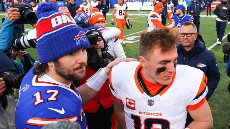 bo-nix-hails-josh-allen-as-‘a-generational-talent’-before-broncos-bills-playoff-clash