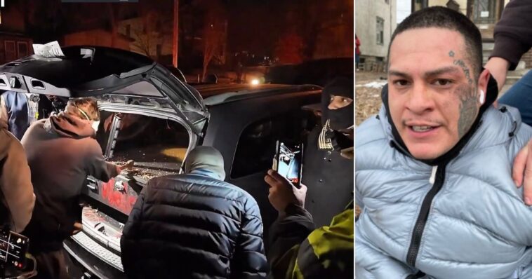 dhs-tracks-down-alleged-minneapolis-rioter-id’d-as-the-man-filmed-stealing-federal-agent’s-weapon:-‘his-life-has-been-changed-forever’