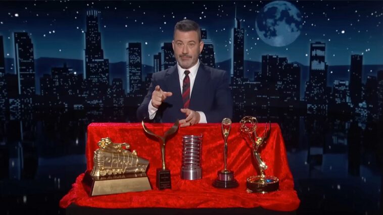 white-house-slams-‘no-talent-loser’-jimmy-kimmel-after-offering-trump-his-emmy-to-pull-ice-from-minneapolis