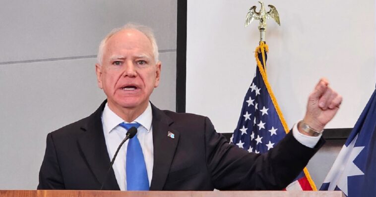 tim-walz-gets-the-response-he-deserves-after-suddenly-saying-he-wants-to-‘turn-the-temperature-down’
