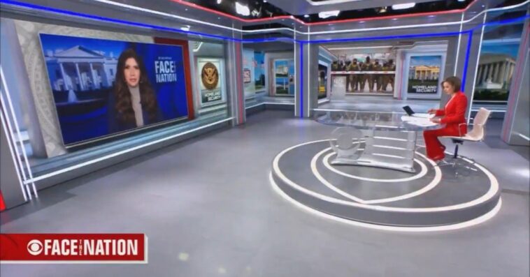 kristi-noem-blasts-cbs’s-margaret-brennan-for-repeating-doxxed-ice-agent’s-name-on-live-tv-(video)