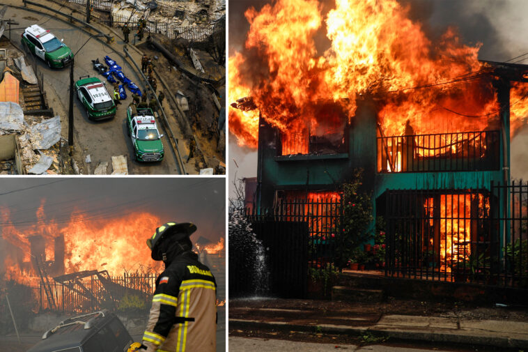 wildfires-race-across-chile,-leaving-18-dead-and-forcing-thousands-to-flee