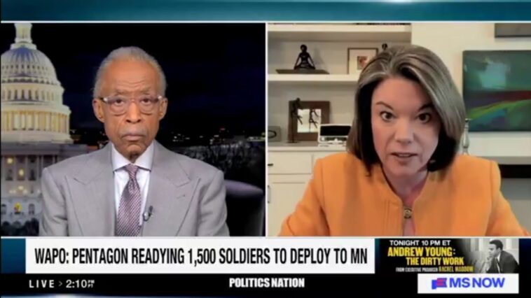 insurrection?-minnesota-democrat-rep.-angie-craig-says-local-cities-telling-business-owners-to-call-911-on-ice-so-local-police-can-“de-escalate-federal-agents”