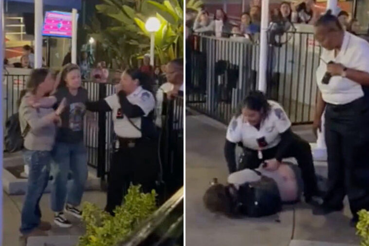 knott’s-berry-farm-line-cutter-tackled-by-no-nonsense-female-security-guard-in-wild-video