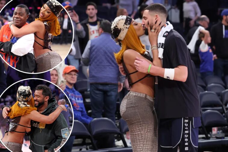 megan-thee-stallion-shares-kiss-with-klay-thompson-after-mavericks’-win-over-knicks