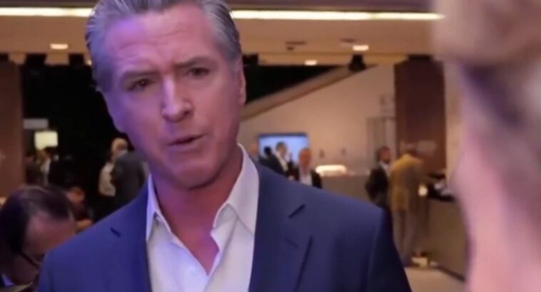 “i-should-have-brought-a-bunch-of-knee-pads!”-–-newsom-has-unhinged-meltdown-over-president-trump-at-davos-(video)
