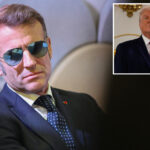 macron-sports-bizarre-aviator-specs-at-swiss-world-forum-to-hide-mysterious-eye-condition
