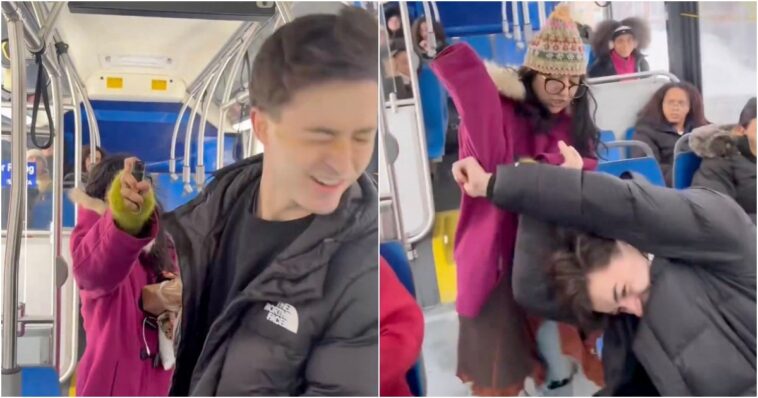 this-is-the-left:-unhinged-liberal-pepper-sprays-and-assaults-conservative-journalist-in-broad-daylight-attack-on-philadelphia-bus