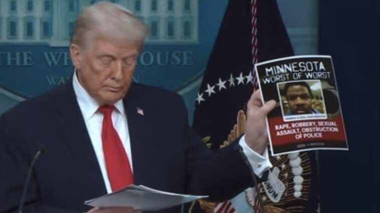 trump-slams-“loser-lightweight”-don-lemon-and-“paid-agitators”-over-minneapolis-church-raid-while-showing-mugshots-of-violent-criminals