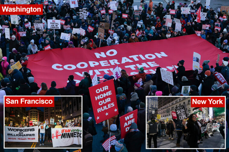 nationwide-walkout-draws-thousands-into-streets-on-anniversary-of-trump’s-inauguration