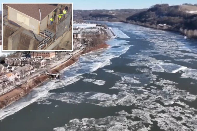 frigid-pittsburgh-temperatures-freeze-over-city-river,-causing-havoc-for-residents