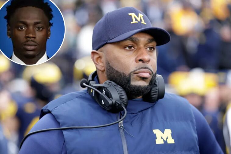 michigan-receiver-claims-teammates-‘blackmailed’-sherrone-moore-during-affair-scandal