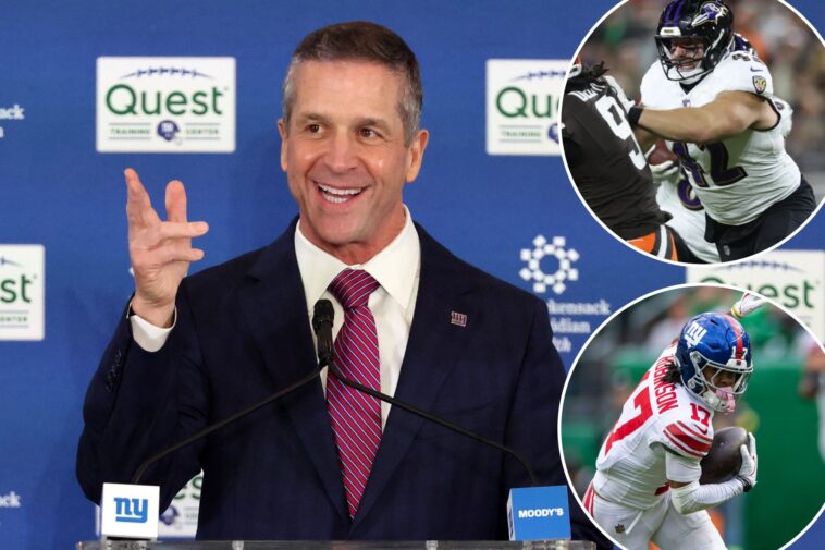 the-free-agents-who-could-fit-john-harbaugh’s-first-giants-roster-—-and-in-house-options-that-might-not