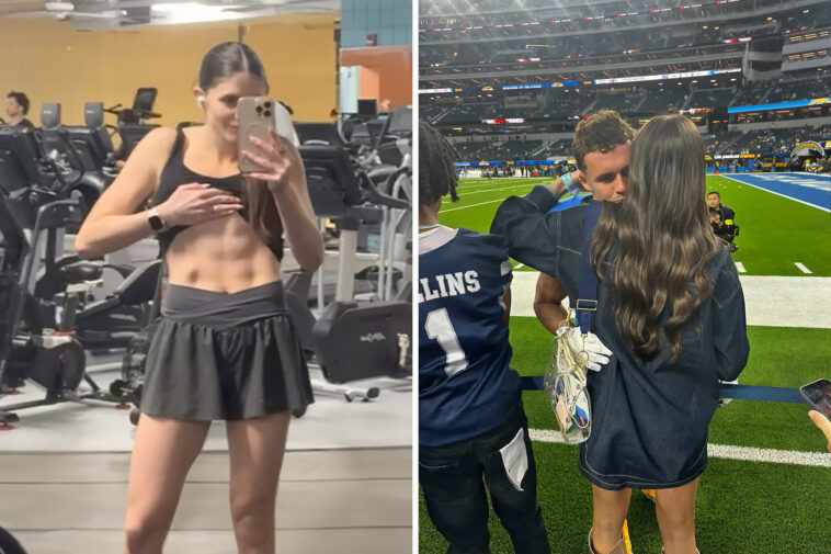 chargers-star-ladd-mcconkey’s-wife-flaunts-ripped-abs-in-workout-video
