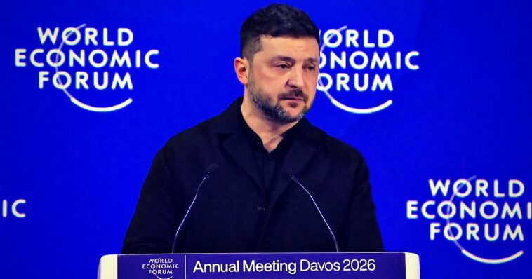 zelensky-goes-to-davos:-angry-ukrainian-leader-torches-weak-europeans,-complains-about-trump-and-the-us,-but-admits-a-peace-deal-is-almost-ready-(videos)