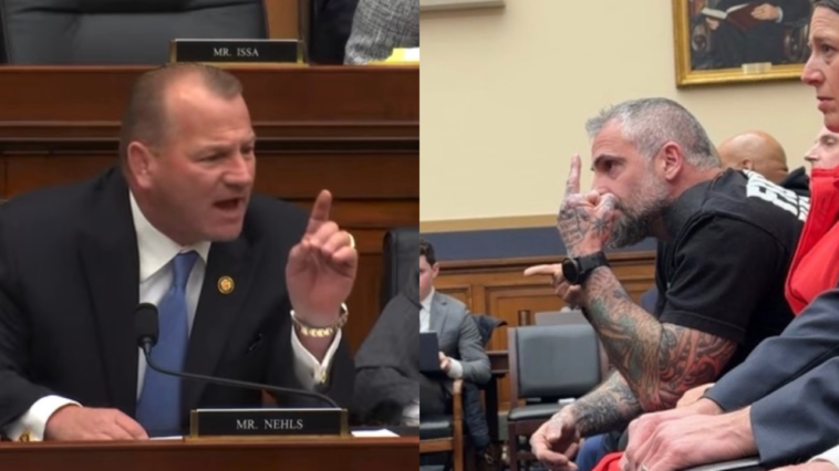 watch:-rep-troy-nehls-goes-off-on-jack-smith-and-dirty-j6-cops,-warns-new-j6-committee-will-“actually-examine”-january-6-–-michael-fanone-tells-nehls-“go-f*ck-yourself”-then-flips-him-off
