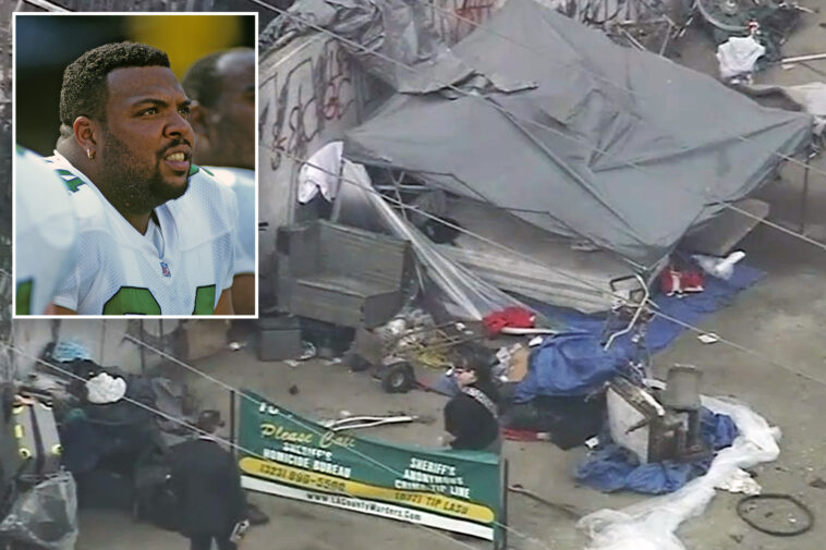ex-nfl-star-killed-at-la-homeless-encampment-had-been-living-on-streets,-suffered-from-cte,-friends-say
