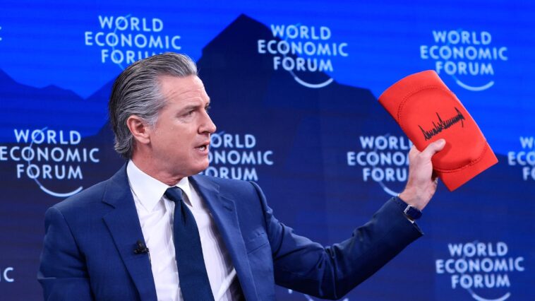 treasury-chief-unloads-on-gavin-newsom’s-davos-stunt,-mocks-governor’s-‘brain-the-size-of-a-walnut’