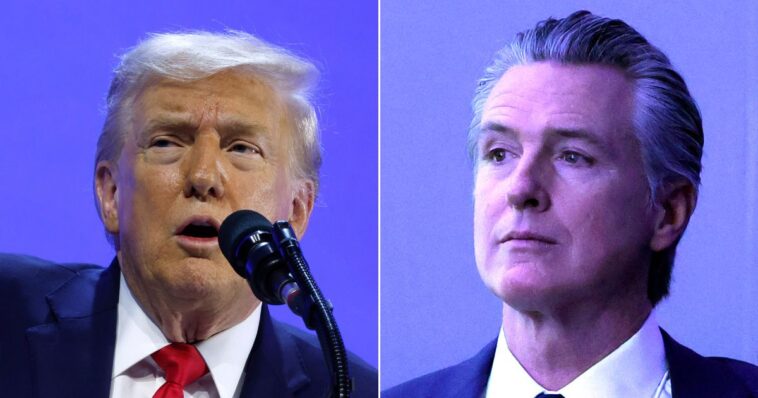 report:-trump-and-gavin-newsom-had-a-surprising-interaction-when-they-crossed-paths-at-davos