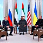 eye-to-eye:-us,-russian-and-ukrainian-delegations-meet-for-first-trilateral-peace-talks-in-abu-dhabi-–-two-day-negotiations-conclude-on-saturday
