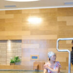 north-korea:-kim-jong-un,-in-massive-coat,-chats-up-visitors-in-swimsuits-at-hot-spring-resort