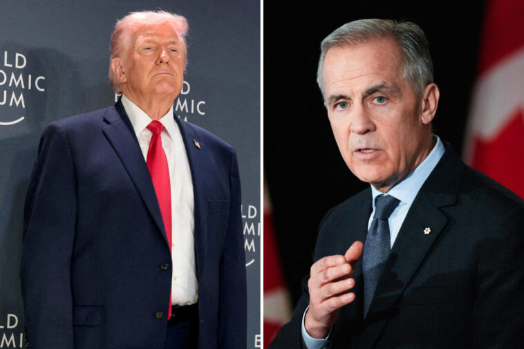 trump-threatens-canada-with-100%-tariff-after-pm-mark-carney-pushes-back-on-foreign-policy-moves-in-davos