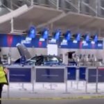 chaos-at-detroit-airport-after-football-fan-crashes-vehicle-into-terminal-building-(video)