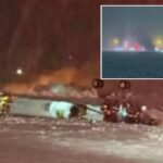 private-plane-carrying-8-passengers-crashes-in-bangor,-maine,-as-winter-storm-fern-batters-state