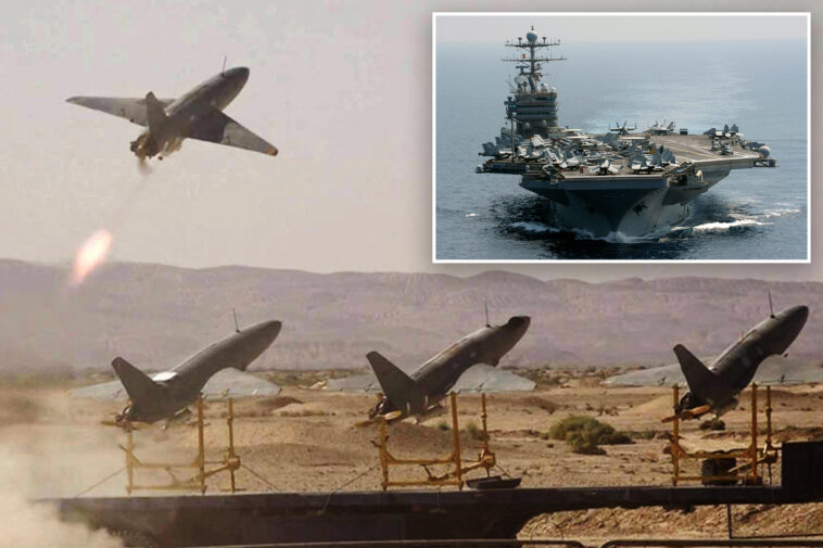 iranian-drone-swarms-pose-‘credible-threat’-to-uss-abraham-lincoln-carrier-group,-defense-expert-says