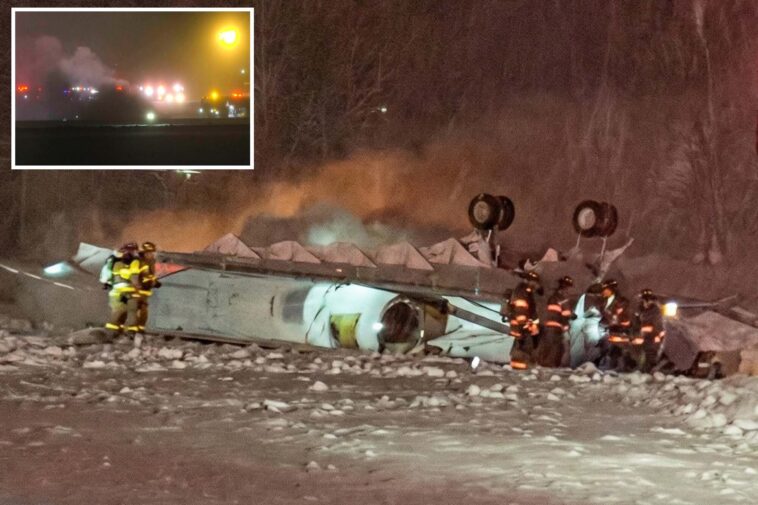 7-dead,-1-seriously-injured-after-private-plane-crashes-at-maine’s-bangor-international-airport-during-winter-storm-fern