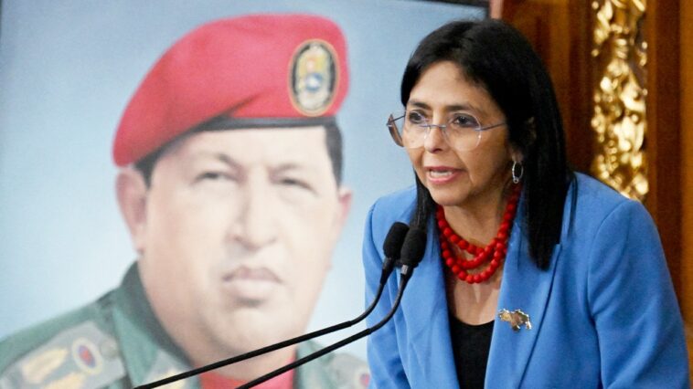 venezuela’s-delcy-rodriguez-snaps-at-washington,-declares-‘enough’-of-us-influence