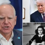 holocaust-museum-scolds-tim-walz-over-‘deeply-offensive’-comparison-of-trump-to-horrors-witnessed-by-anne-frank