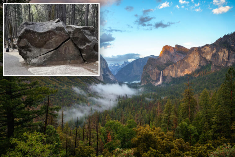 disgraceful-vandals-cover-yosemite-national-park-in-graffiti:-‘what’s-wrong-with-people?’