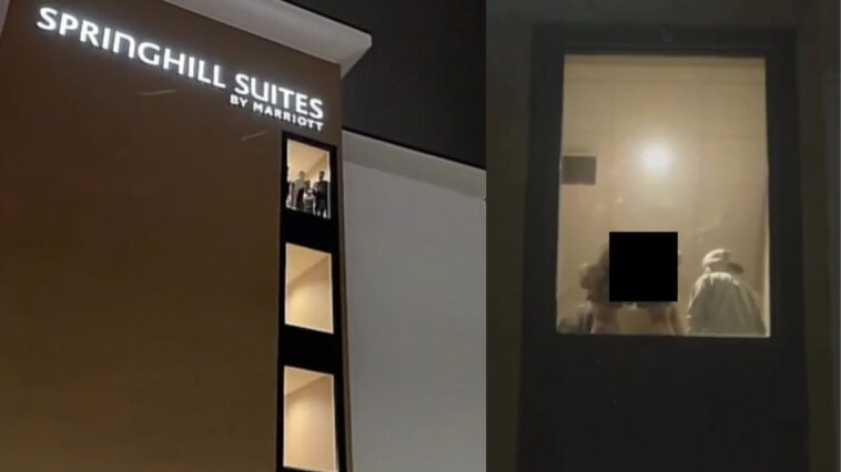 full-moon:-minneapolis-anti-ice-protesters-get-mooned-from-inside-ice-hotel-in-minnesota-as-local-police-handle-violent-crowd-(video)