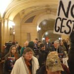 agitators-swarm-tim-walz’s-office-in-minnesota-capitol-to-demand-immigration-justice