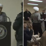 rep.-ilhan-omar-appears-to-be-sprayed-with-unknown-substance-by-ranting-audience-member-at-chaotic-town-hall