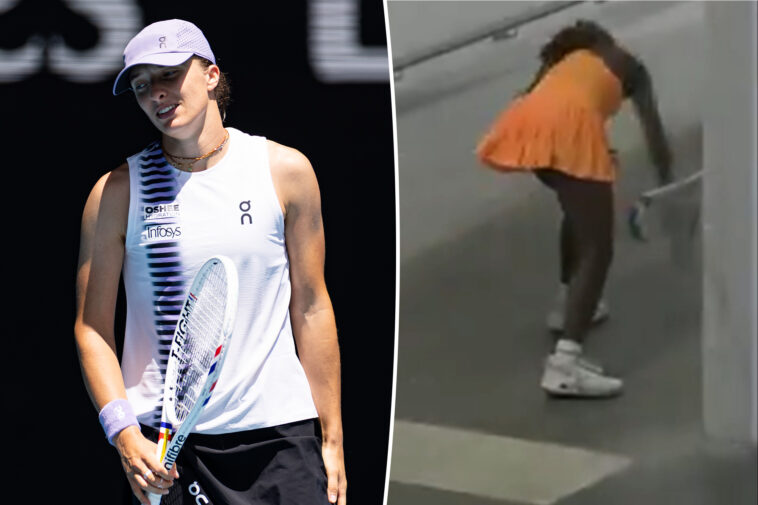 iga-swiatek calls-for-player-privacy-at-australian-open-after-coco-gauff-smashes-racket:-‘are-we-animals-in-the-zoo?’