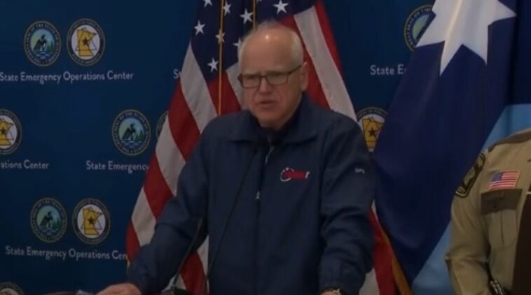 just-in:-tim-walz-finishes-meeting-with-tom-homan-demanding-“swift,-significant-reduction”-in-immigration-agents