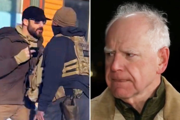 gov.-tim-walz-ratchets-up-divisive-attacks-on-trump-admin-—-despite-prez-calling-for-de-escalation:-‘a-cruelty-that-runs-so-deep’