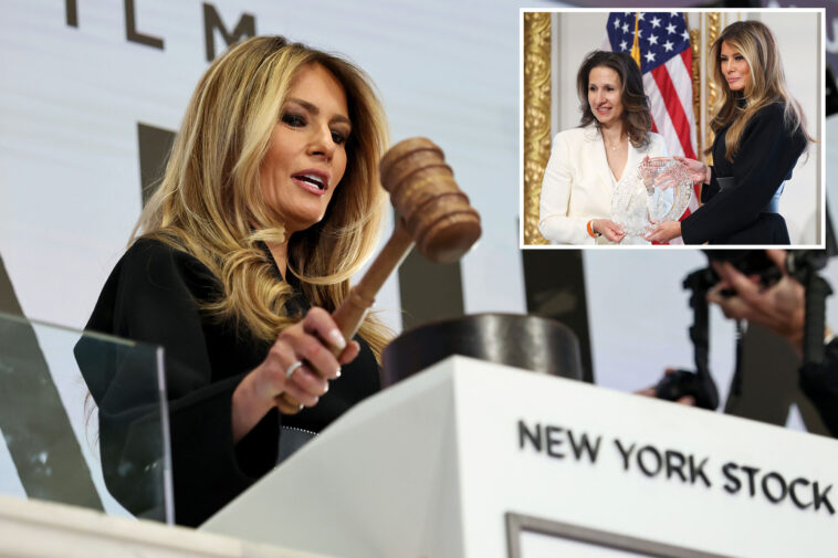 melania-trump-rings-nyse-opening-bell-to-mark-documentary-premiere