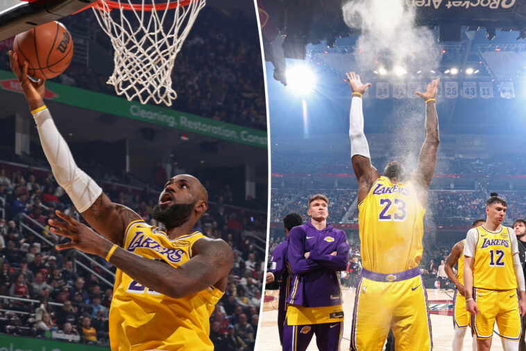 lebron-james’-return-to-cleveland-spoiled-by-another-double-digit-lakers-loss