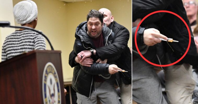 breaking:-man-who-allegedly-sprayed-vinegar-at-ilhan-omar-hit-with-federal-charge