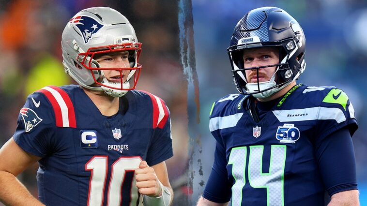 patriots’-drake-maye,-seahawks’-sam-darnold-both-listed-on-injury-reports-ahead-of-super-bowl