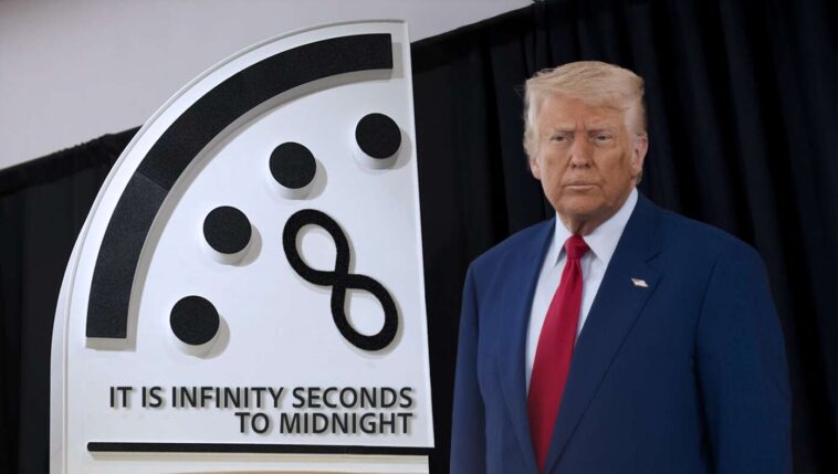 checkmate:-trump-announces-he-has-his-own-doomsday-clock-and-it’s-infinity-seconds-to-midnight