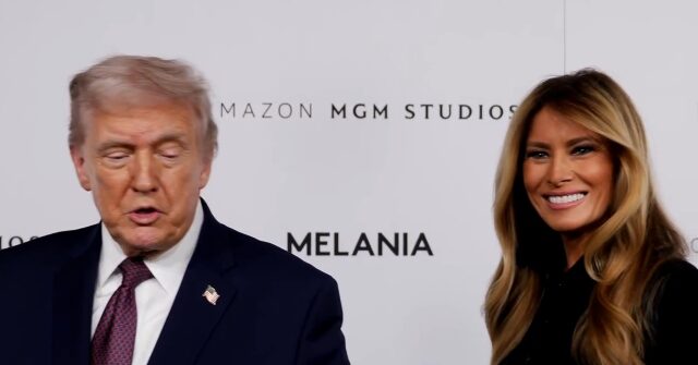exclusive-–-trump-at-‘melania’-world-premiere:-first-lady-‘loves-the-country-just-like-breitbart-does’