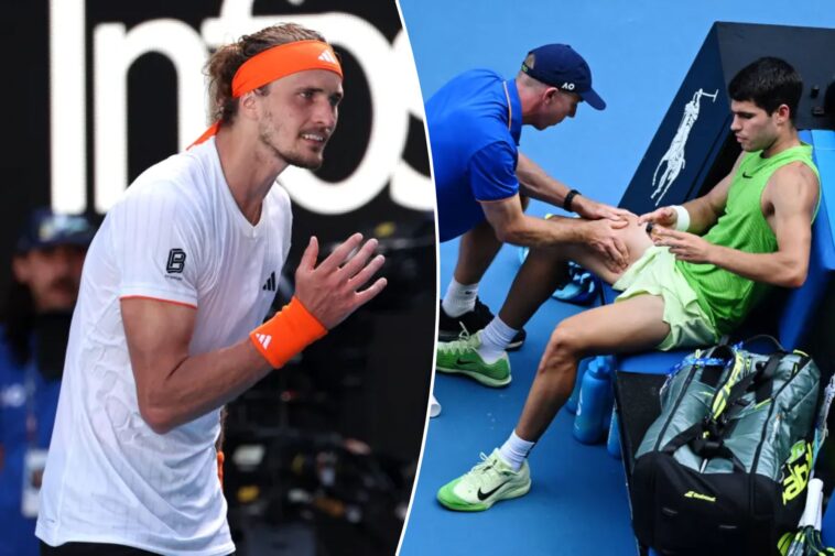 alex-zverev-fumes-over-‘bulls–t’-carlos-alcaraz-decision-in-australian-open-classic