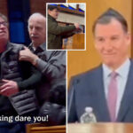 lefty-radicals-storm-jewish-temple-and-hurl-obscenities,-mock-li-dem-rep.-suozzi-over-his-vote-to-boost-ice-$$