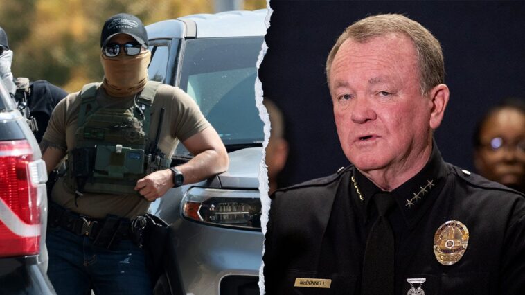 lapd-chief-defies-newsom’s-mask-ban-for-federal-immigration-agents-citing-safety-concerns
