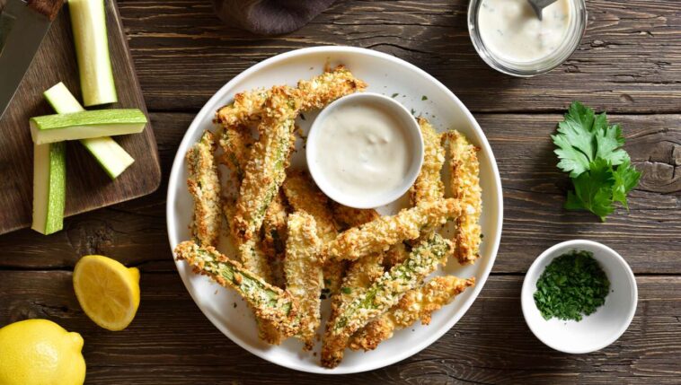 report:-zucchini-not-bad-after-covering-it-with-flour-and-seasoning-and-frying-out-all-of-the-taste